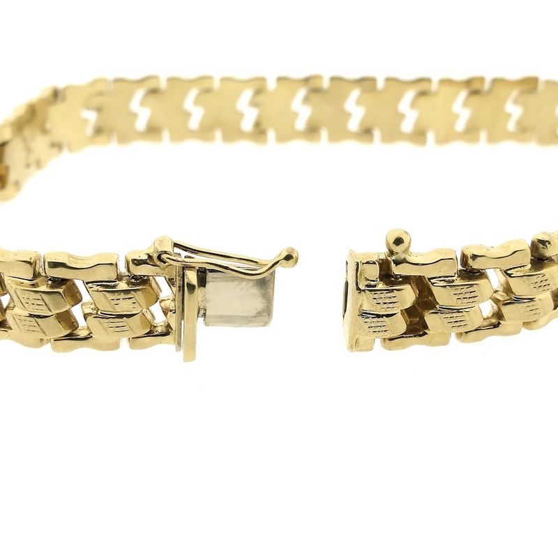 Image 5 of Gold fantasy link bracelet | 18.5 cm