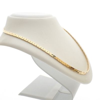 Vintage gold Cardano link necklace | 43.5 cm Image 2 of Vintage gold Cardano link necklace | 43.5 cm