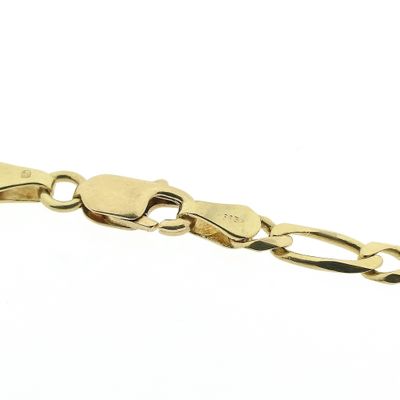 Image 2 of Golden Figaro link chain