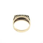 Image 6 of 18K Two-tone gold ring with 0.16 ct diamond