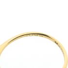 Image 8 of Gold solitaire ring with zirconia