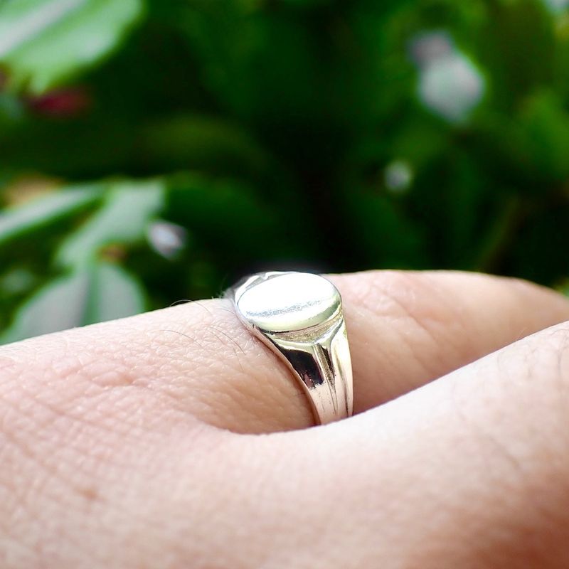 Image 2 of Silver pinky ring