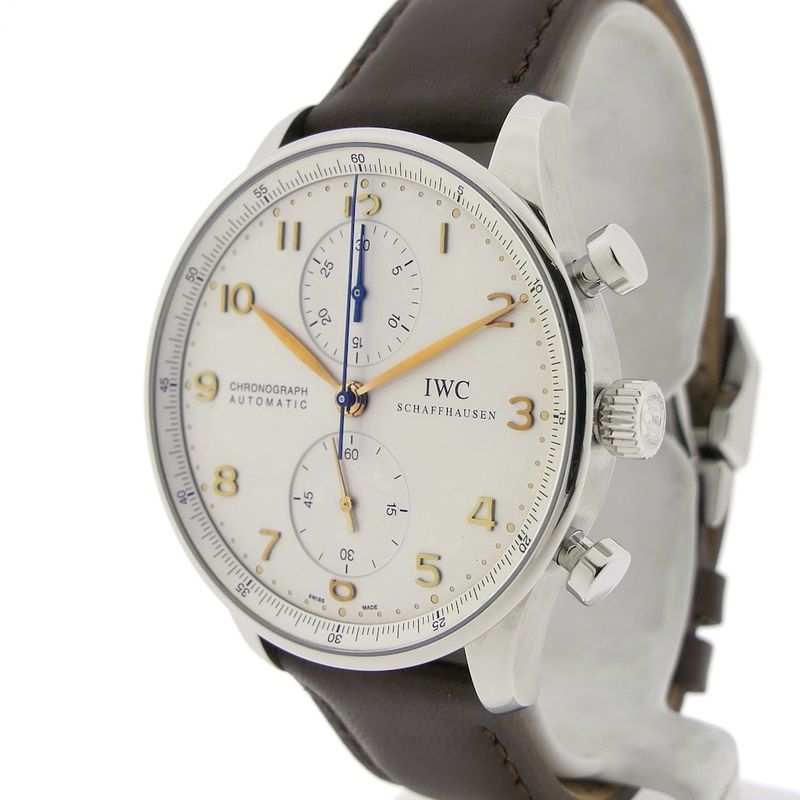 Image 2 of IWC Portuguese IW371445; Automatic chronograph men's watch