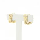 Image 4 of Vintage gold clip-on earrings