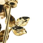 Image 4 of 8-karat bicolor brooch; Vintage/antique | Rose