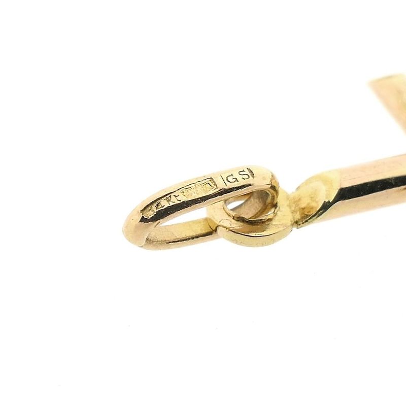 Image 5 of Gold pendant of a cross with corpus