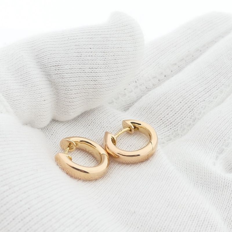 Image 5 of Rose gold earrings