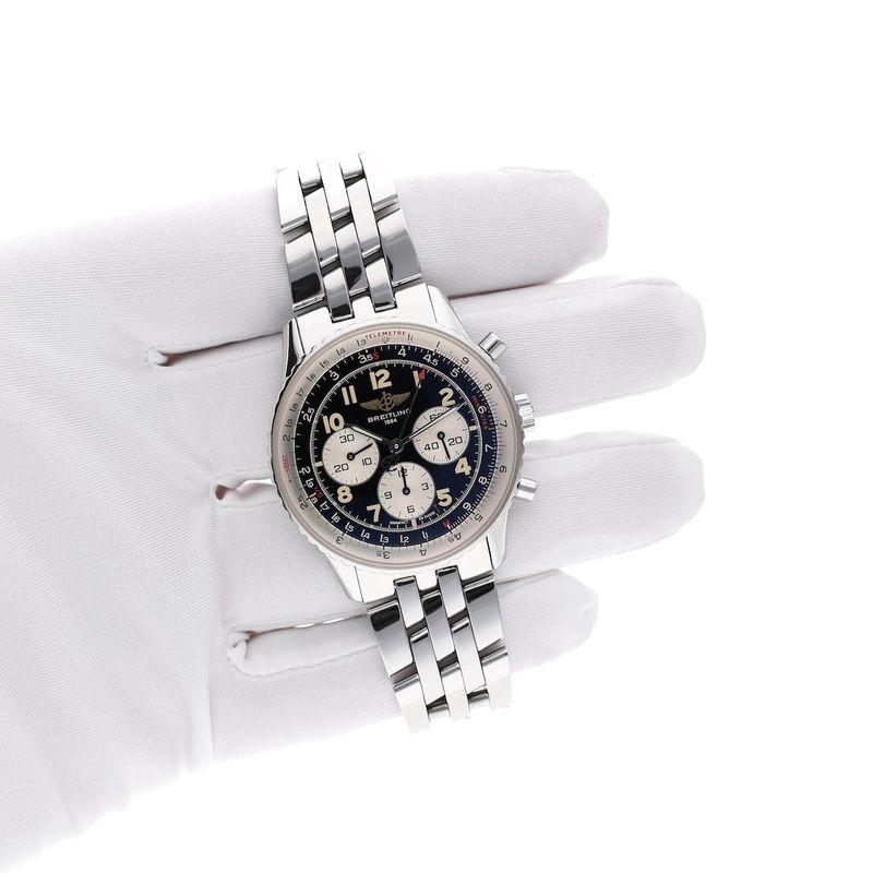 Image 15 of Breitling Navitimer '92 Chronograph A30022; Automatic men's watch