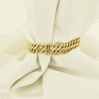 Image 9 of Golden fantasy/gourmet link bracelet | 19 cm