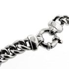 Image 3 of Silver gourmet link bracelet | 20 cm