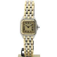 Cartier Panthère; Gold/steel ladies' watch