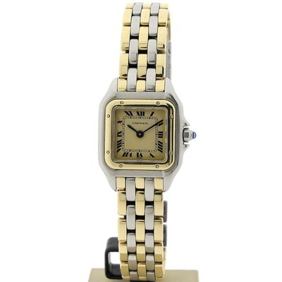 Image 1 of Cartier Panthère; Gold/steel ladies' watch