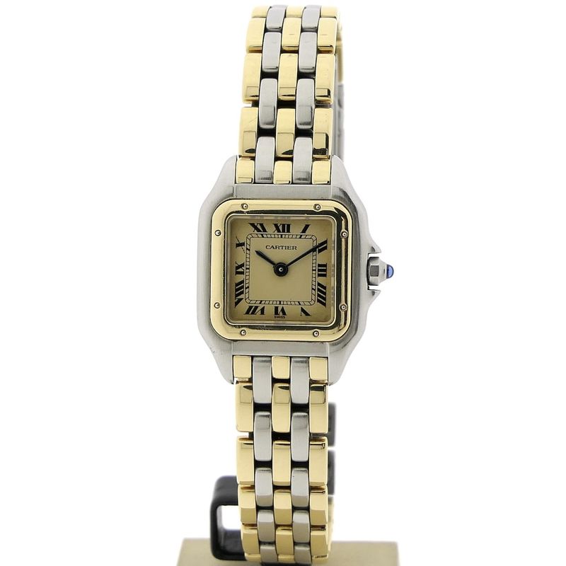 Image 1 of Cartier Panthère; Gold/steel ladies' watch