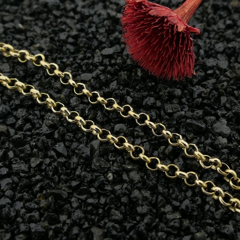 Image 2 of 8-karat Jasseron link bracelet | 19 cm