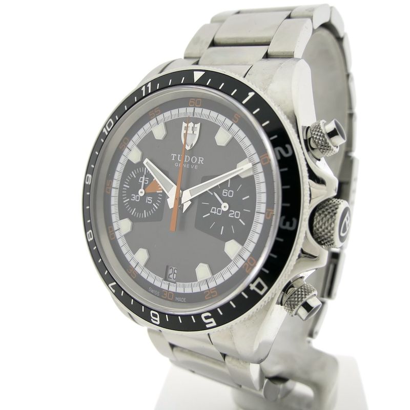 Image 2 of Tudor Heritage Chronograph 70330N; Automatic chronograph men's watch