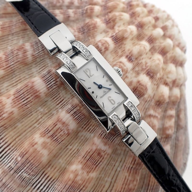 Image 11 of Jaeger LeCoultre Idéale; Ladies watch with diamonds