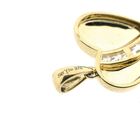 Image 6 of Gold Heart Pendant with Zirconia; 9 Karat