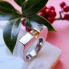 Image 2 of Silver ring with citrine