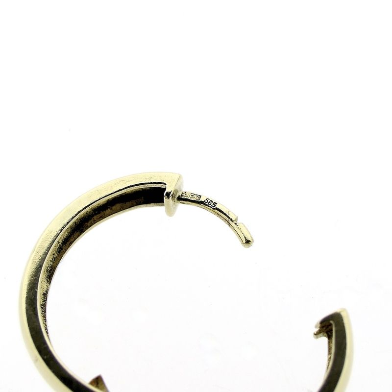 Image 4 of Gold earrings Ø 20.0 mm