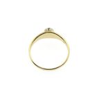 Image 6 of Two-tone gold ring with diamond; 0.03 ct.