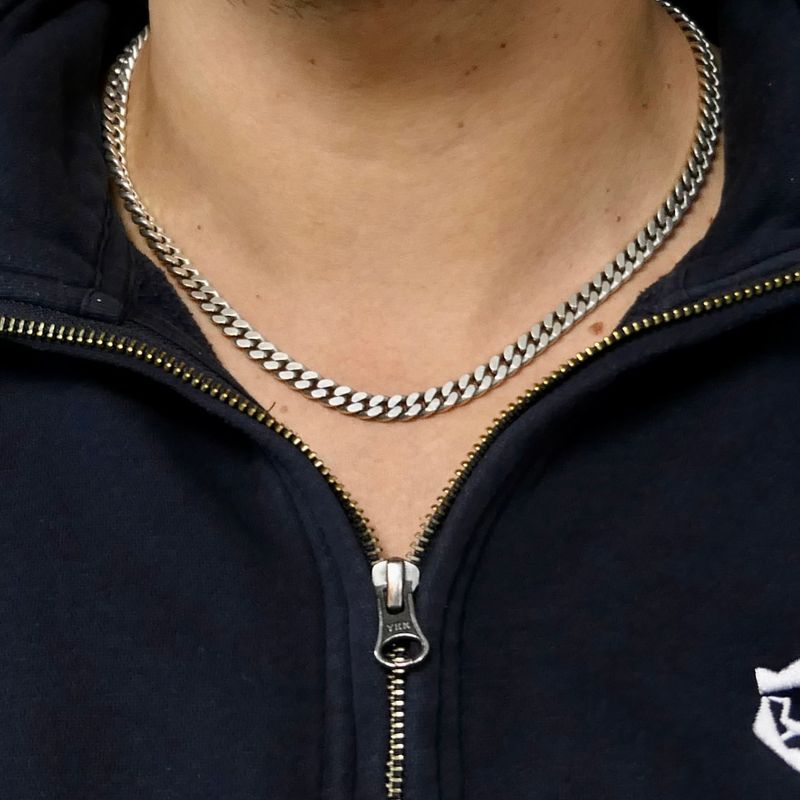 Image 10 of Silver Gourmet Link Chain