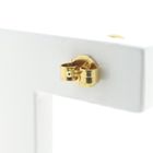 Image 5 of Gold stud earrings with pearl