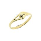 Image 1 of Gold ring with diamond | 0.01 ct.