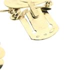 Image 3 of Antique gold boat bracelet with garnet