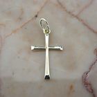 Image 2 of Gold pendant with a subtle cross