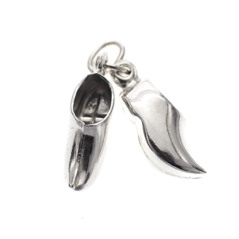Image 1 of Silver charm; Clogs