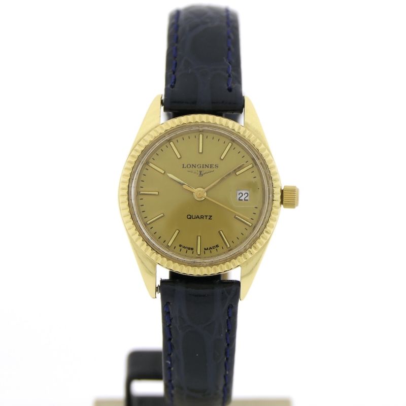 Image 1 of Longines Datejust; Vintage 18k gold women's watch