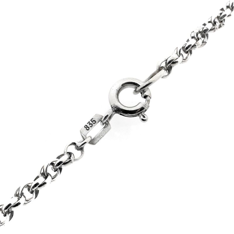 Image 7 of Silver Twisted Link Chain