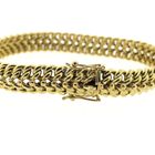 Image 4 of Gold French gourmet link bracelet