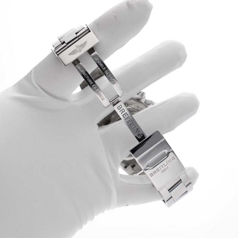 Image 15 of Breitling Super Avenger 'Black' A13371; Chronograph men's watch