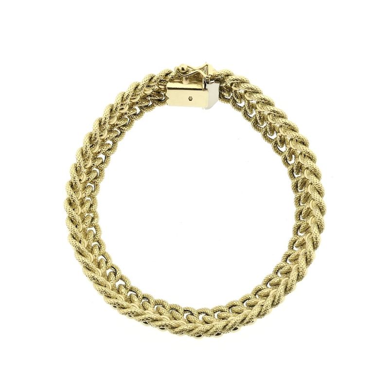 Image 3 of Golden fantasy link bracelet | 18 cm