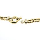 Image 5 of Two-tone gold gourmet link necklace; 46 cm | Robust