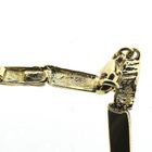 Image 5 of Gold raw link necklace; Riitta Hakala | 44.5 cm