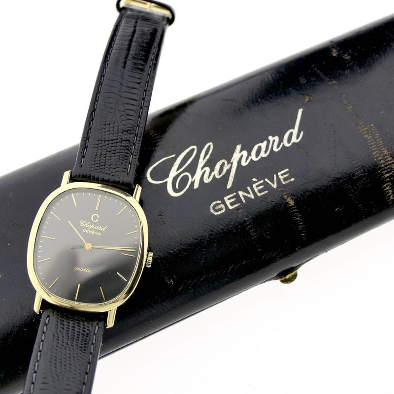 Image 15 of Chopard Geneva Classic Ellipse; Vintage 18k gold watch