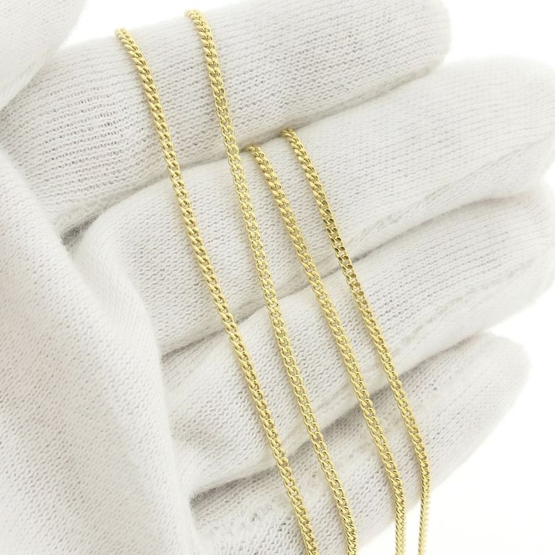 Image 5 of 18K Gold Gourmet Link Chain | 60.5 cm