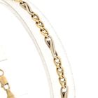 Image 5 of Bicolor gold fantasy link bracelet