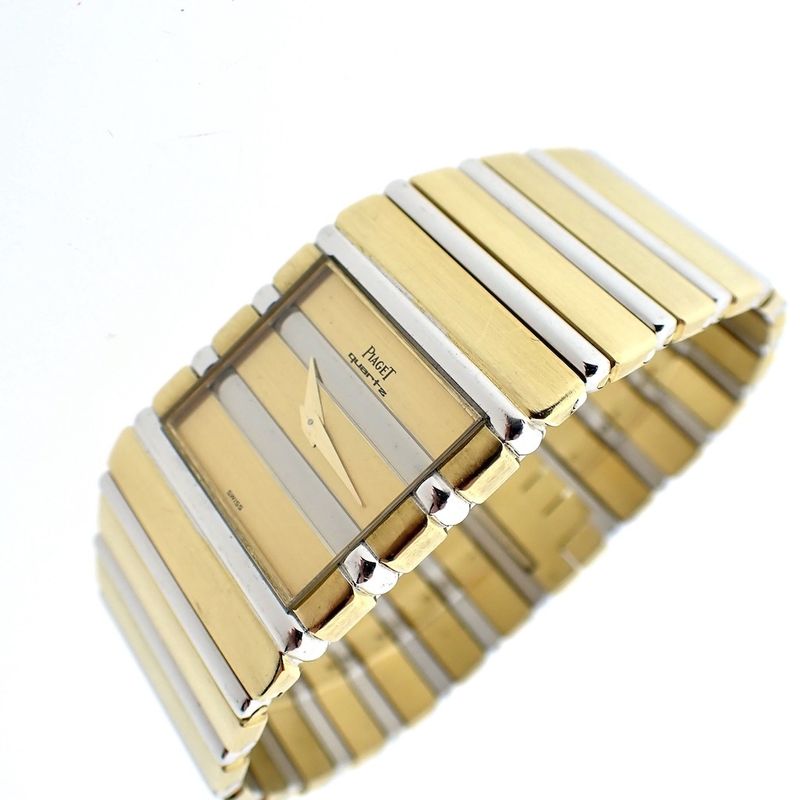 Image 1 of Piaget Polo; 18k gold men's watch