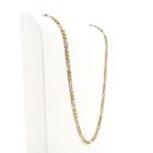 Image 4 of Bicolor Gold Figaro Chain