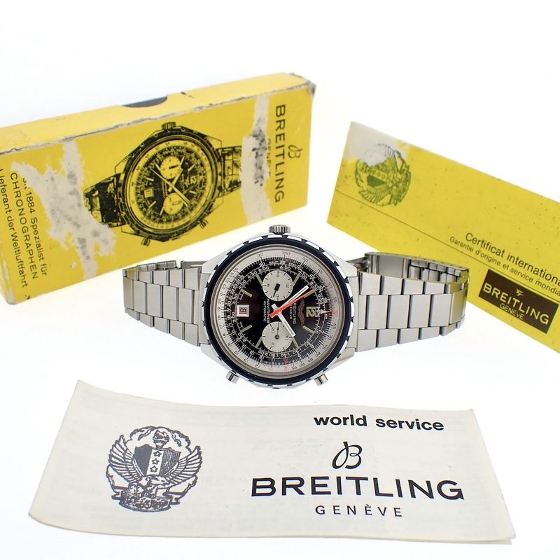 Image 2 of Breitling Navitimer 1806 'Iraqi Airforce'; Pilot's chronograph watch