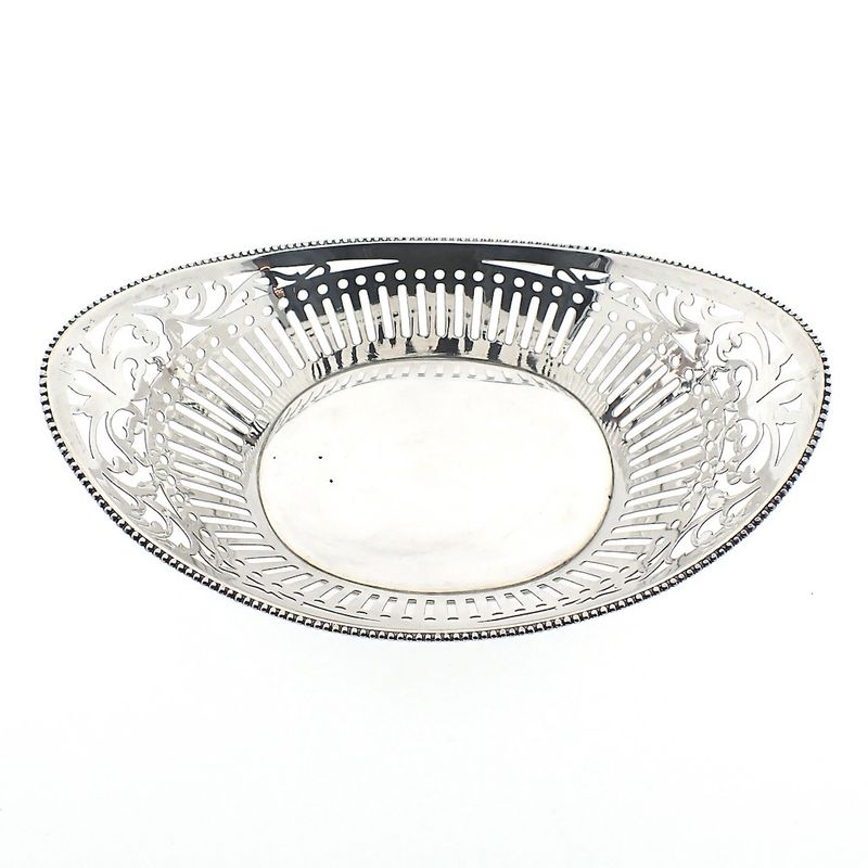 Image 9 of Vintage silver bonbon dish