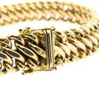 Image 5 of Gold French Gourmet Link Bracelet; 14 Carat; 19.5 cm