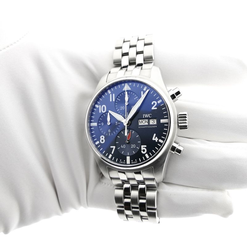 Image 7 of IWC Pilot's Chronograph IW388102; Automatic men's watch