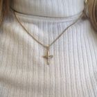 Image 3 of Bicolor gold cross with corpus