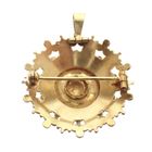 Image 5 of Large gold Zeeland brooch/pendant | Ø 32 mm