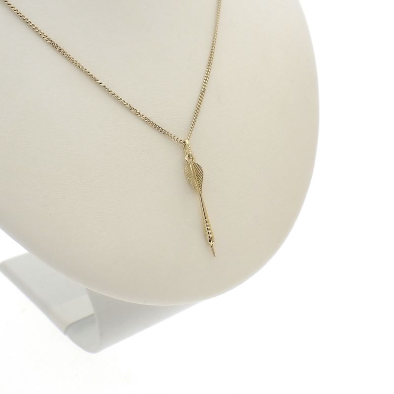 Image 7 of Gold charm of a dart