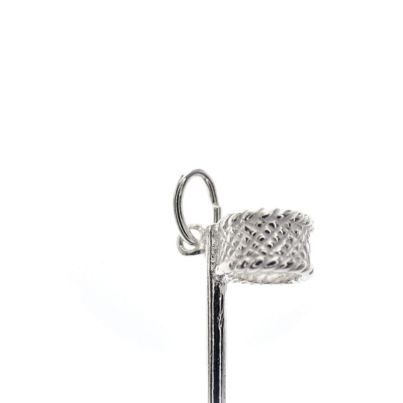 Image 4 of Silver charm; Korfball post
